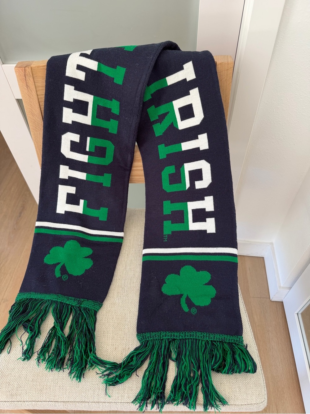 Notre Dame Fighting Irish Game Day Scarf